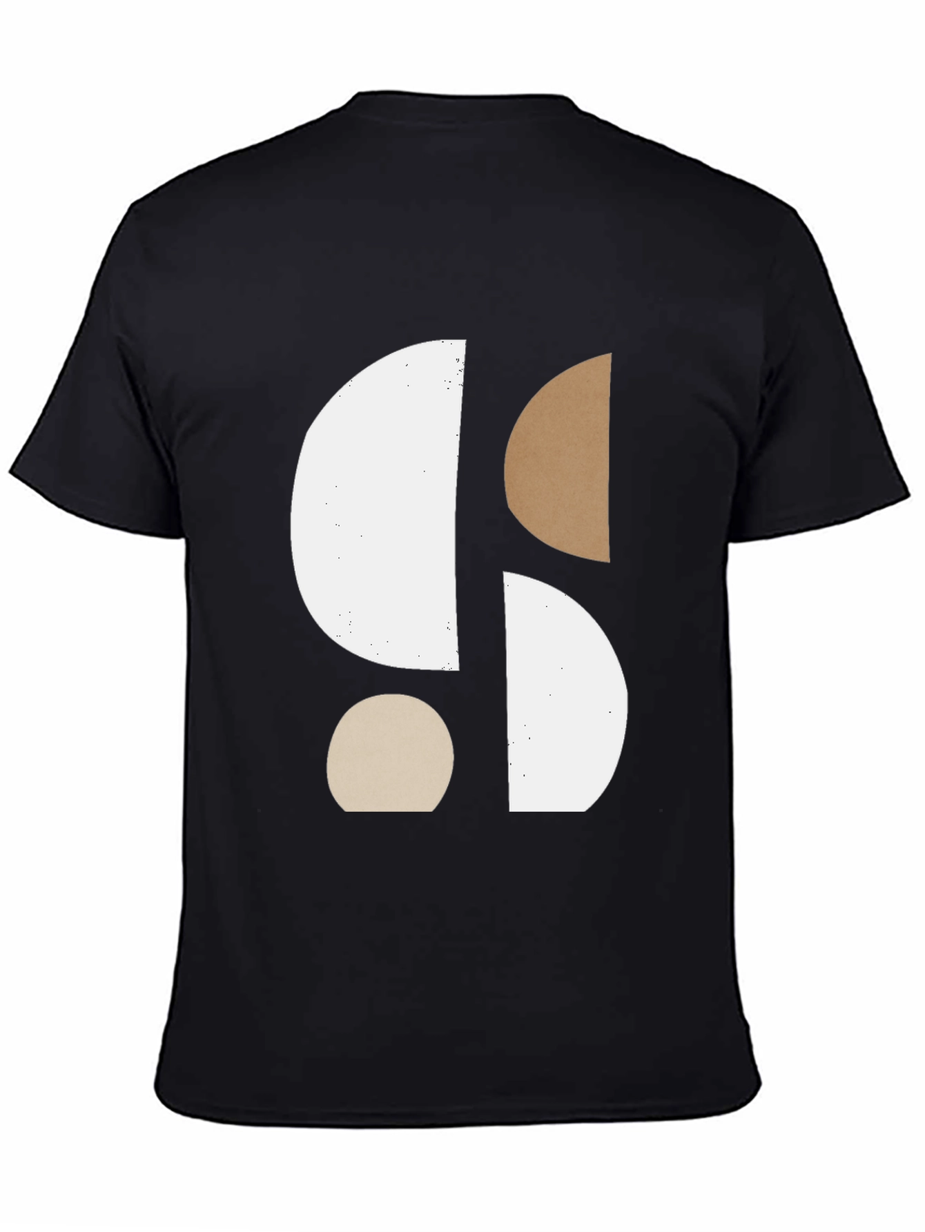 Abstract Geometric Graphic Print Mens T-Shirt