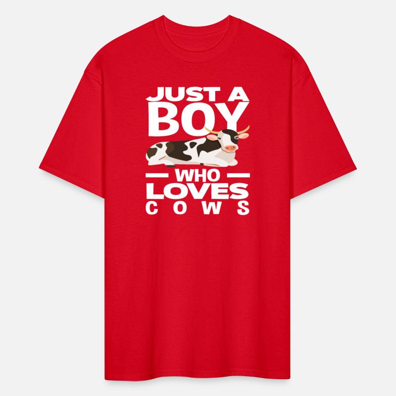 A Boy Who Loves Cows