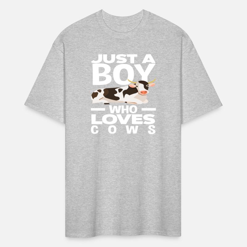 A Boy Who Loves Cows