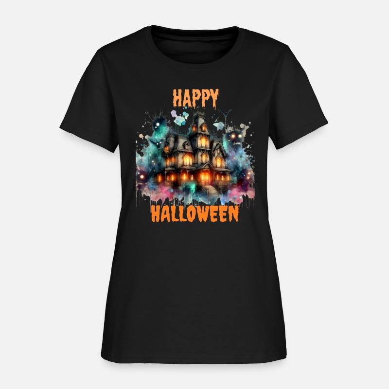 A Halloween Haunted House T-Shirt