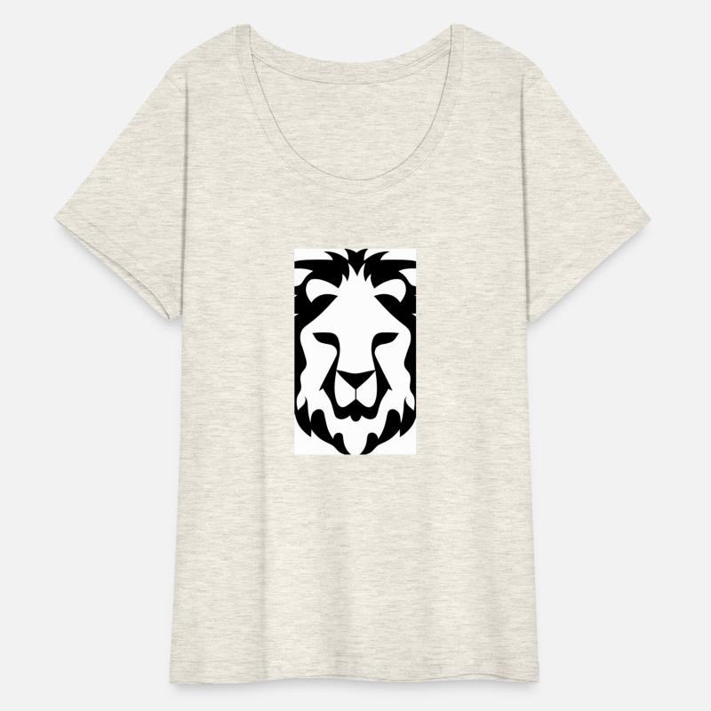 a majestic lion in a bold minima Balanced