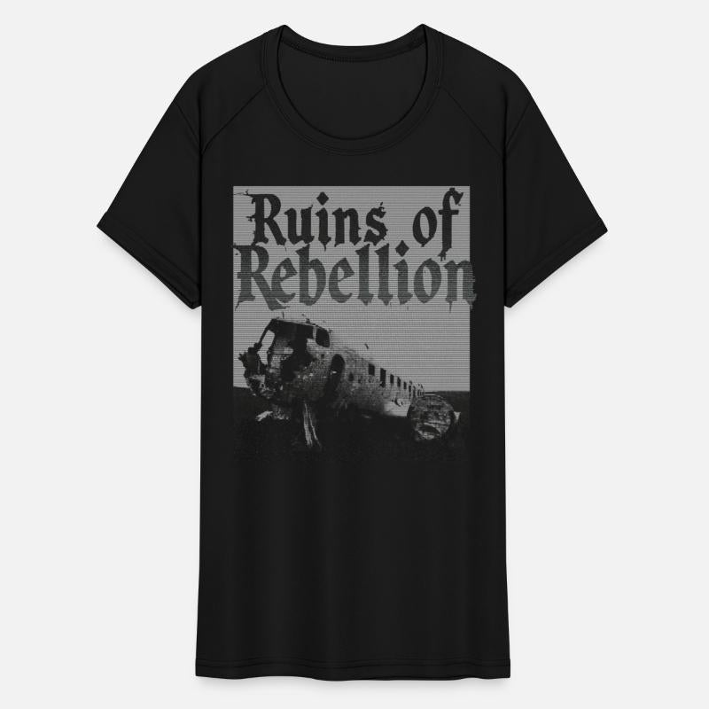 Abandoned Plane Rock Black