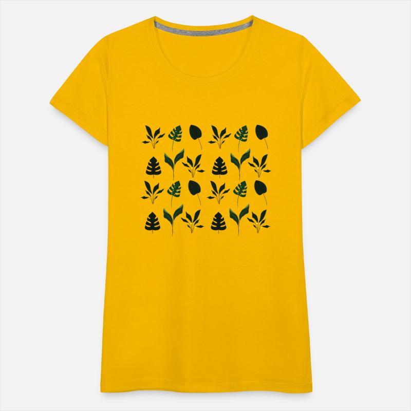 Abstract Botanical Leaf Plants