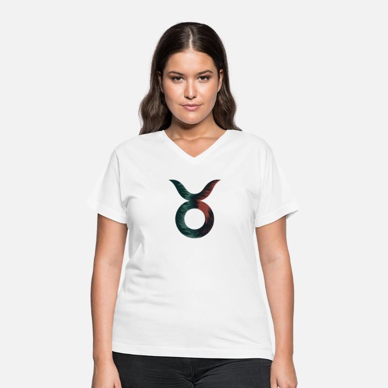 Abstract Taurus Zodiac Sign