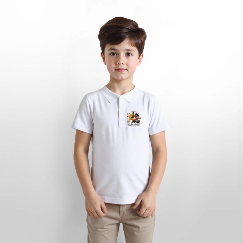 AI 1980s B-Boy & FlyGirl Stance