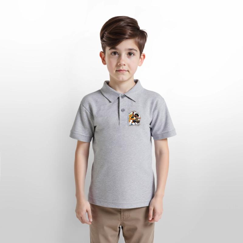 AI 1980s B-Boy & FlyGirl Stance