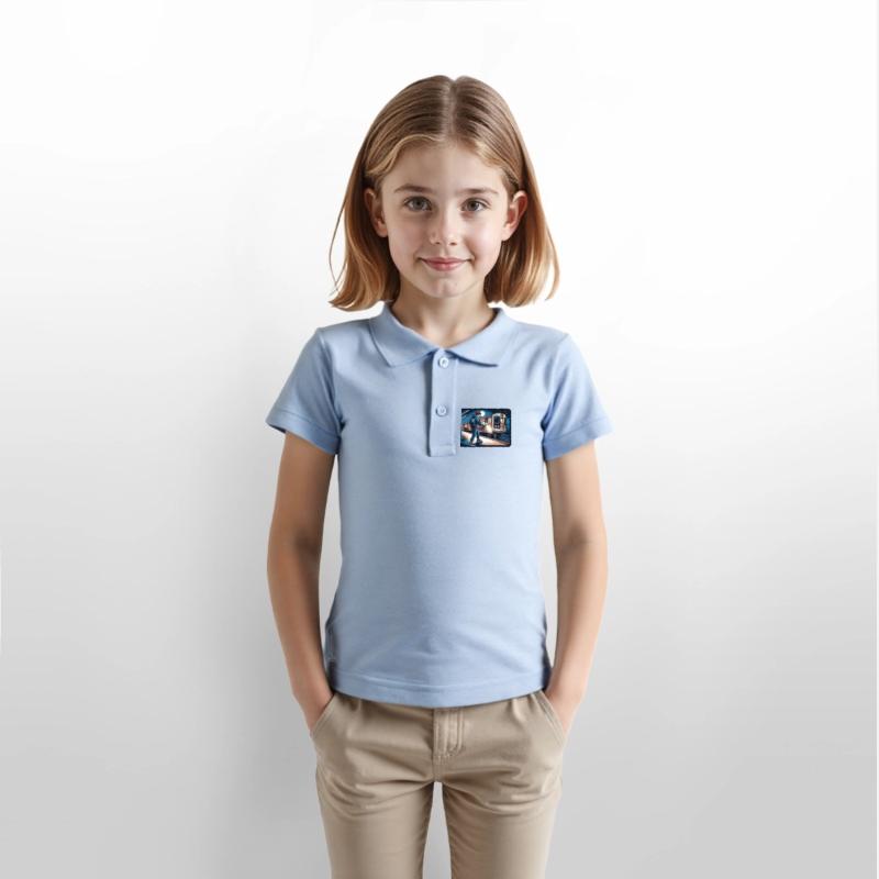 AI Teen in Outdoor Subway Layup at Station