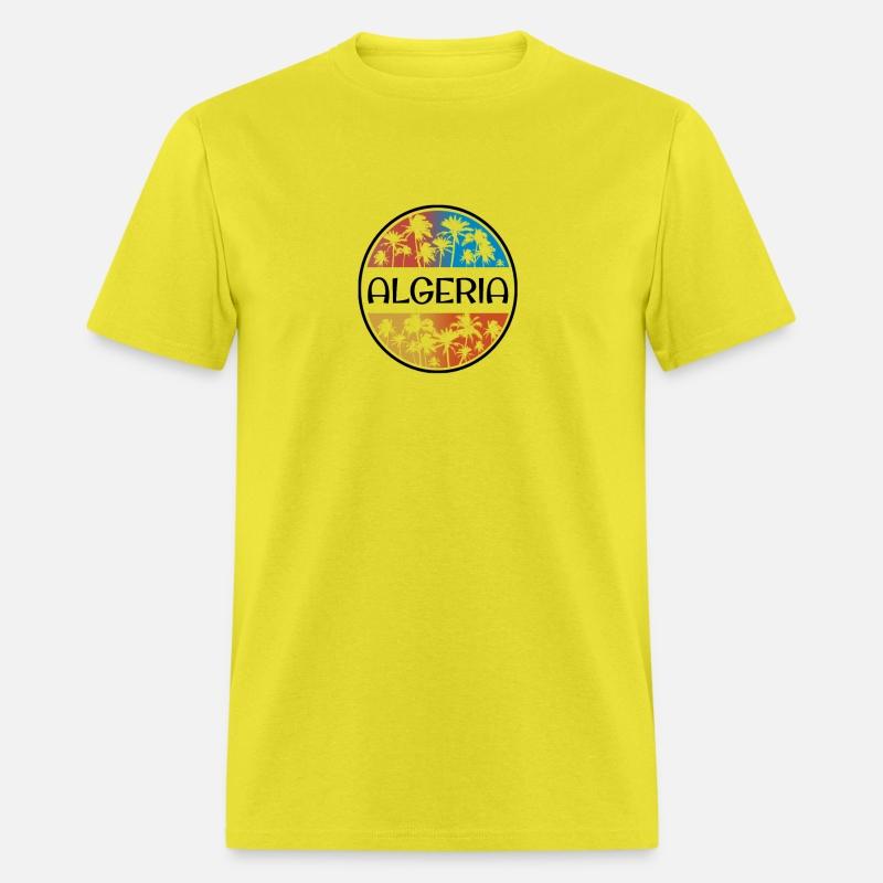 Algeria Africa Palm Tree Stylish Vacation Souvenir