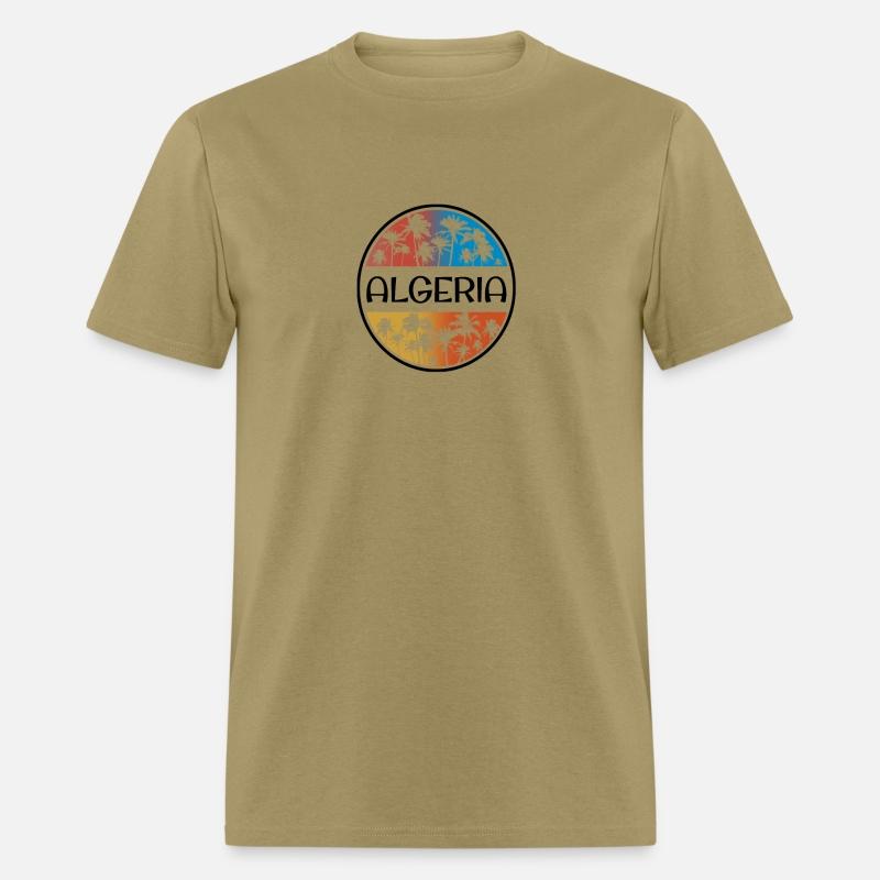 Algeria Africa Palm Tree Stylish Vacation Souvenir