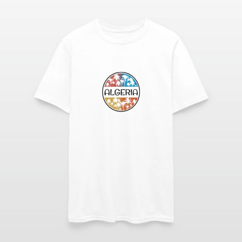 Algeria Africa Palm Tree Stylish Vacation Souvenir