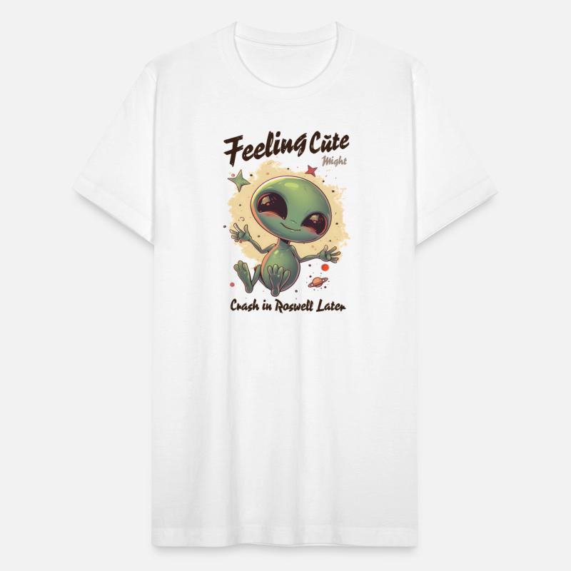 Alien Feeling Cute Might Crash in Roswell Later