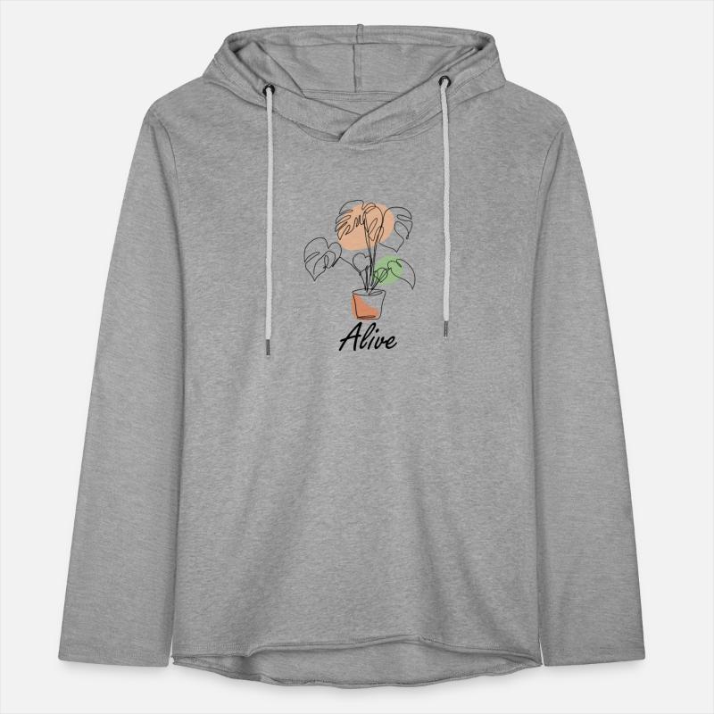 Alive, one line plant, inspirational meanings