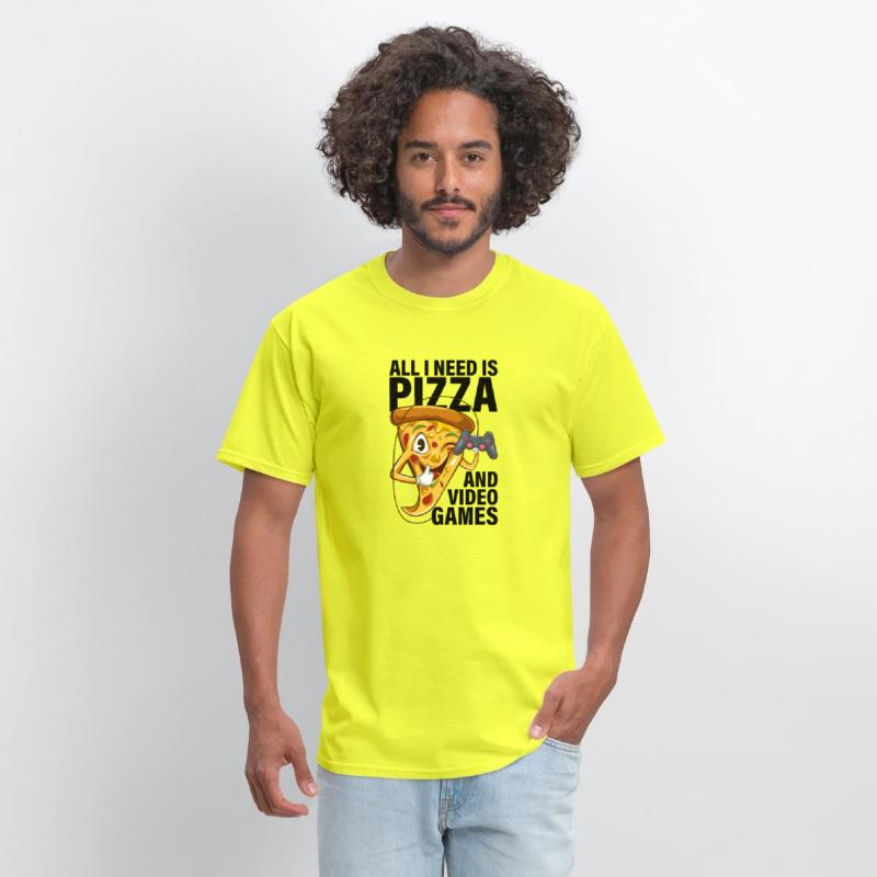 All I Need Is Pizza And Video Games