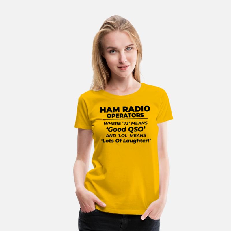 Amateur Ham Radio Operators Funny Saying
