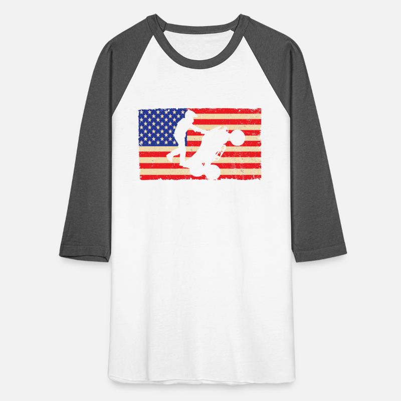 American Flag Quad Atv Wheelie Bike Rider Cool Dis