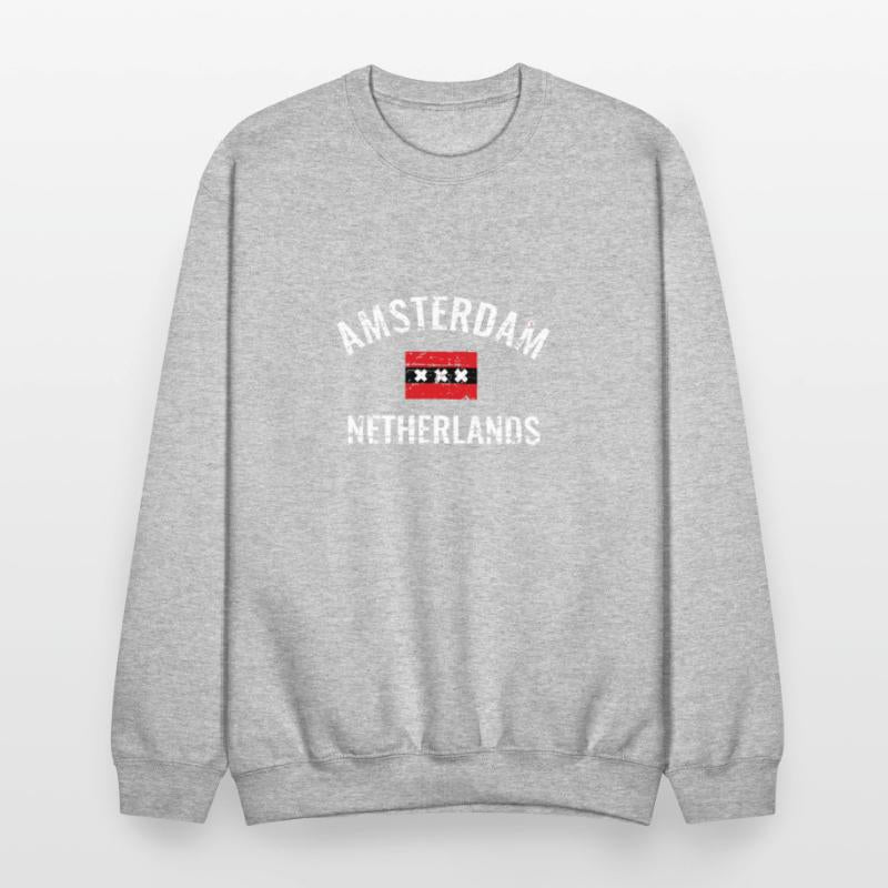 Amsterdam Holland Flag Long