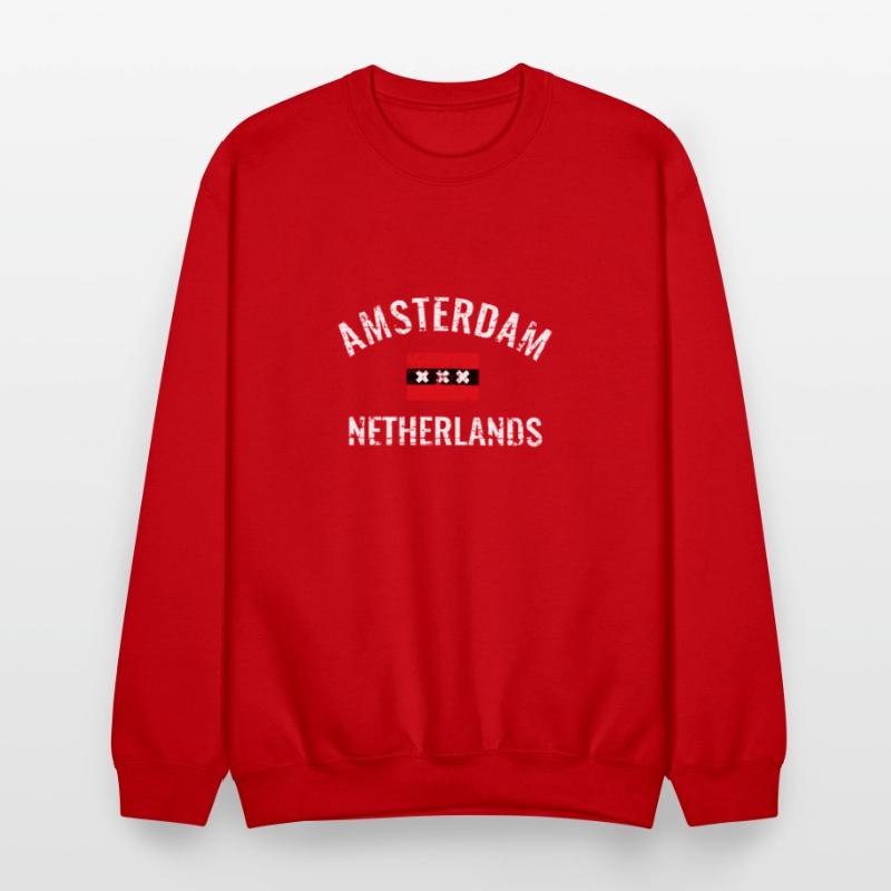 Amsterdam Holland Flag Long