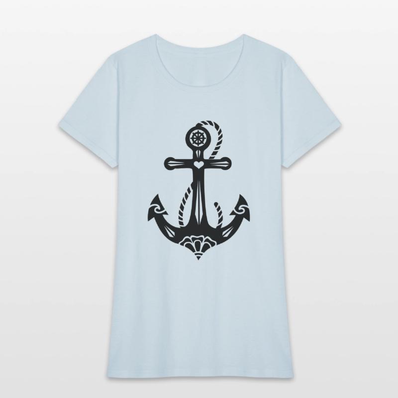 Anchor & Sacred Rose, Symbol Hope, Faith & Love