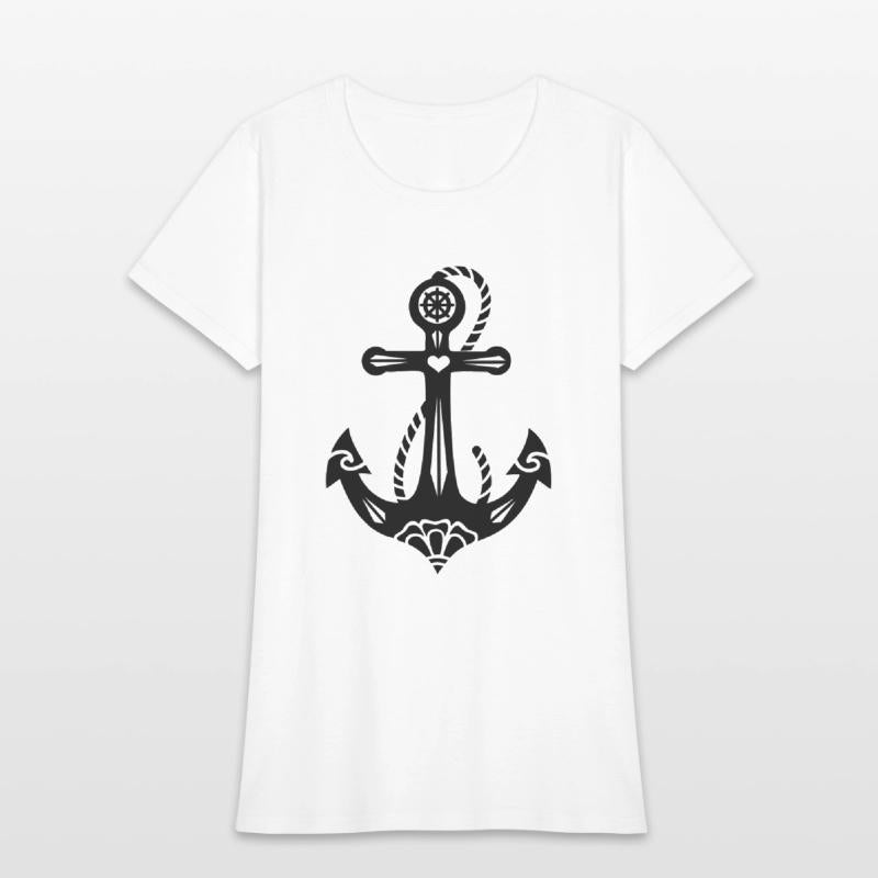 Anchor & Sacred Rose, Symbol Hope, Faith & Love
