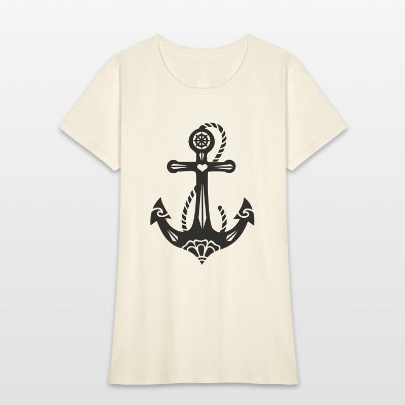 Anchor & Sacred Rose, Symbol Hope, Faith & Love