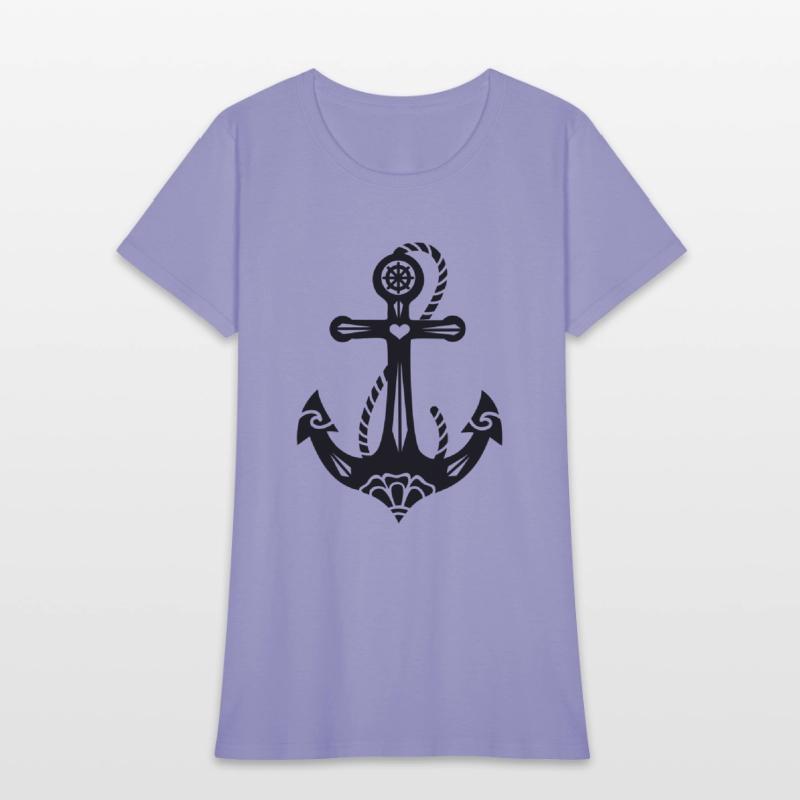 Anchor & Sacred Rose, Symbol Hope, Faith & Love
