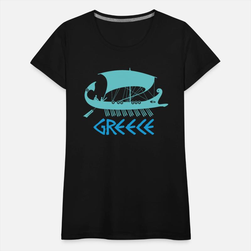 Ancient Greece with ancient ship.