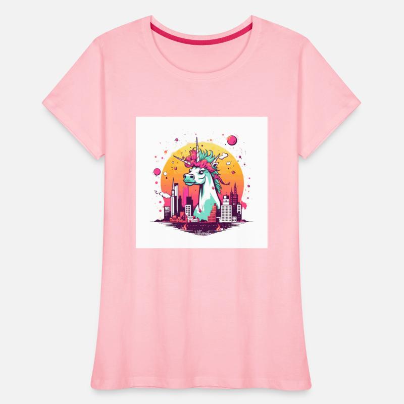 Angry Monster Unicorn Destroy The City