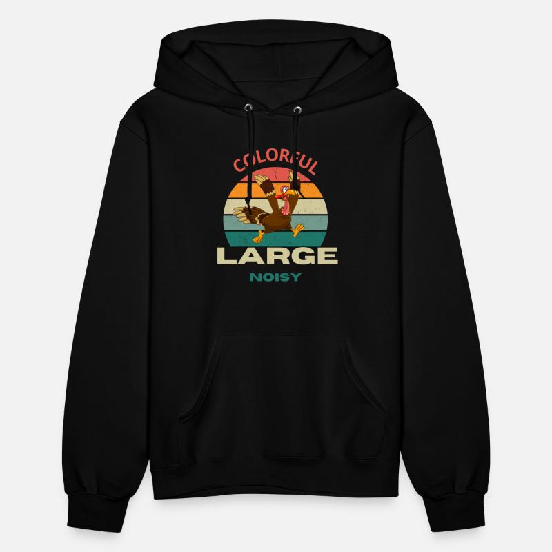 are large colorful noisy