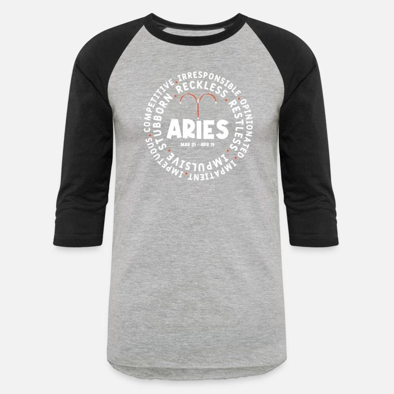 Aries Traits Funny Zodiac Symbol Date