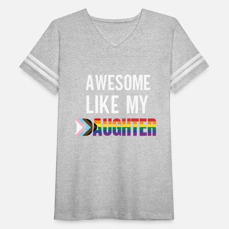 Awesome Like My Daughter Pride Progress flag