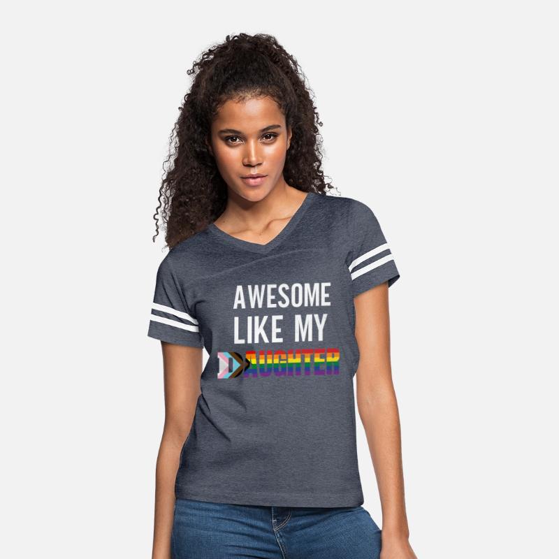 Awesome Like My Daughter Pride Progress flag