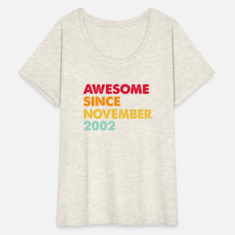 Awesome Since November 2002 20th Birthday Gifts