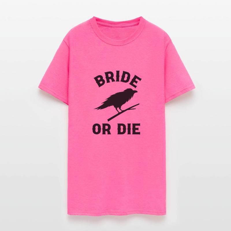 Bachelorette Party Bride or Die Raven Design