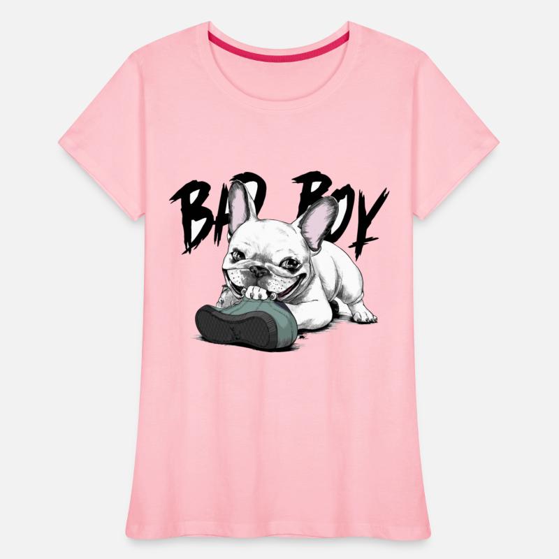 Bad Boy French Bulldog With Chewed Shoe