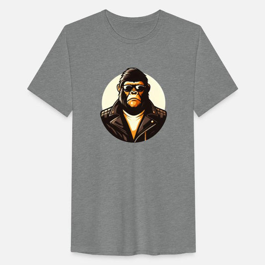 Bad Gorilla with Leather Jacket and Sunglasses