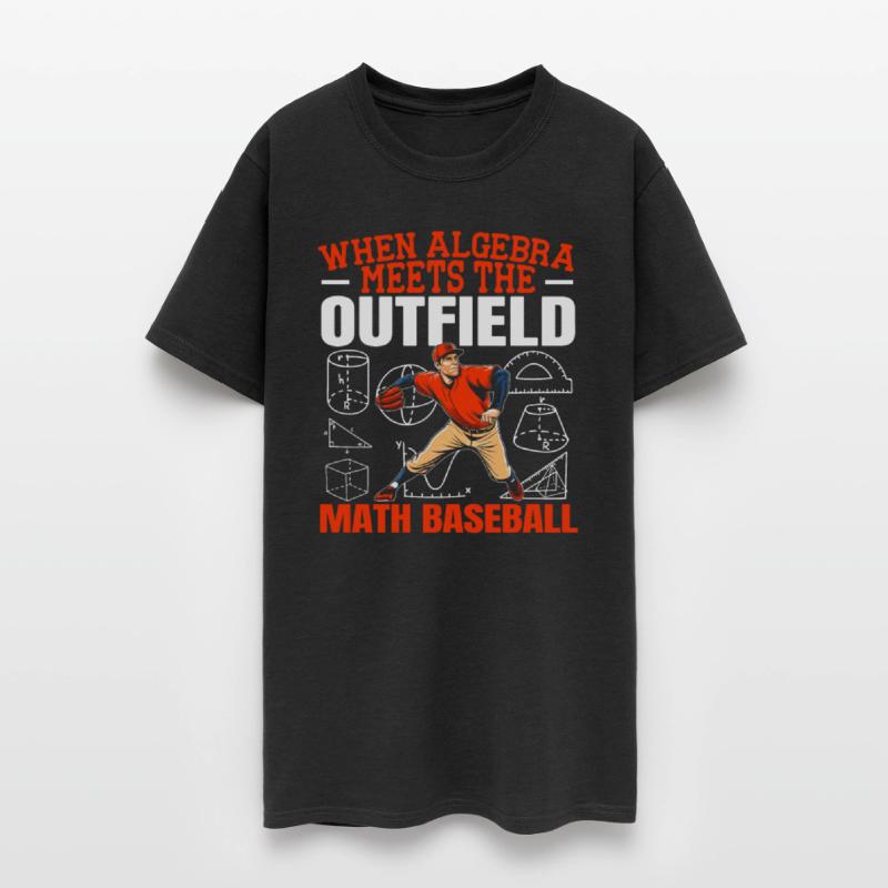 Baseball Math Lover Mathematician Baseball Player