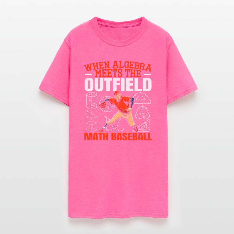 Baseball Math Lover Mathematician Baseball Player