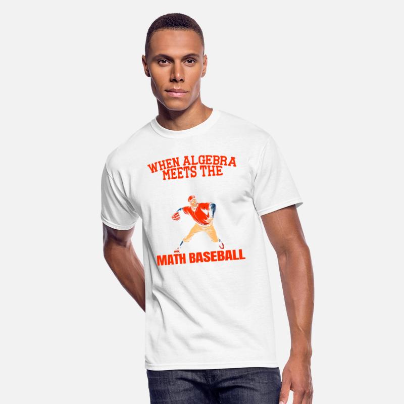 Baseball Math Lover Mathematician Baseball Player