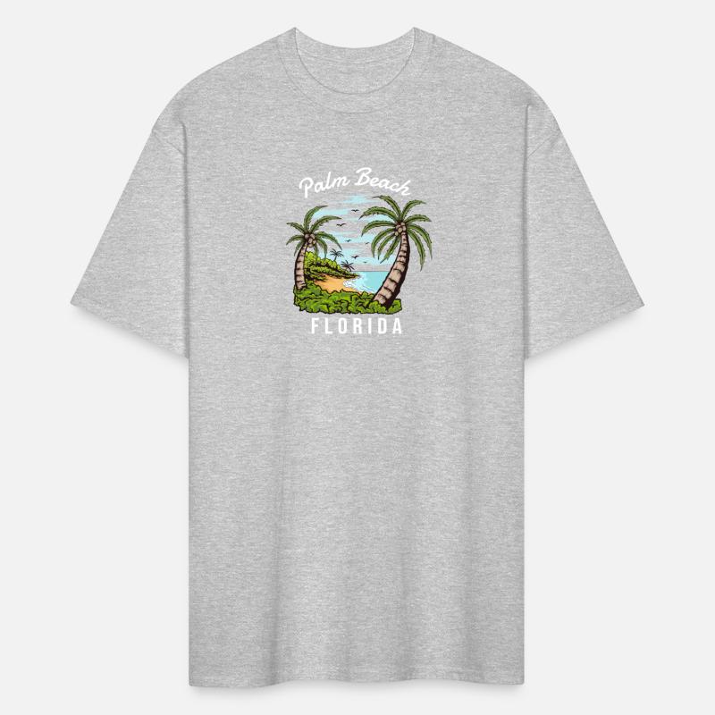 Beach Florida Island Beach Palm Trees Summer