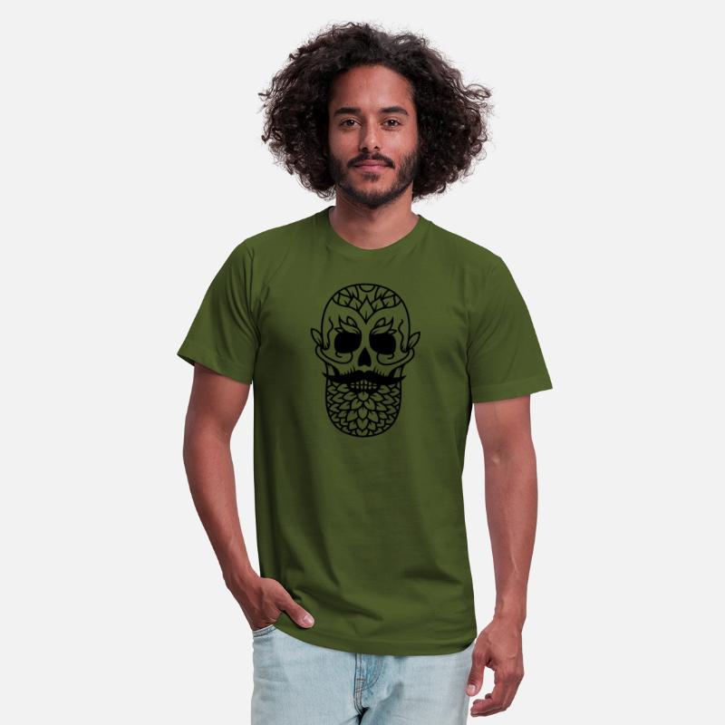 Beard Skull T-Shirts, Apparels & Decor