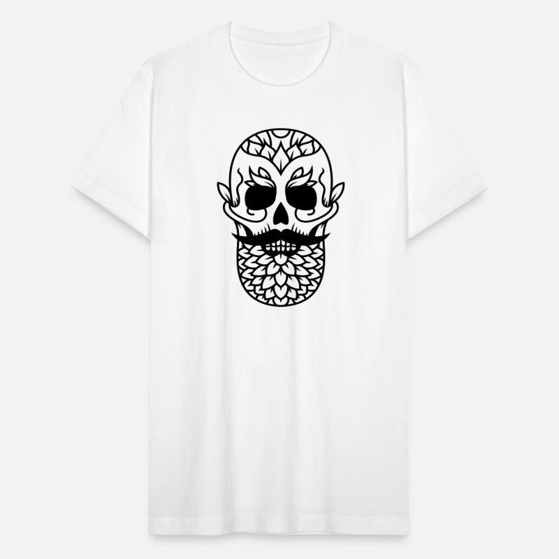 Beard Skull T-Shirts, Apparels & Decor