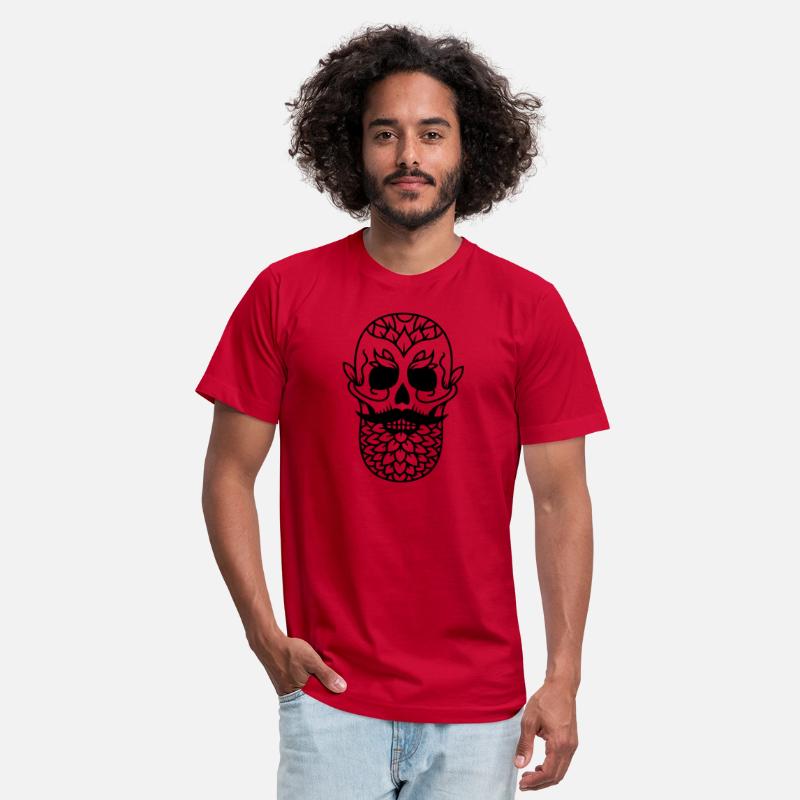 Beard Skull T-Shirts, Apparels & Decor