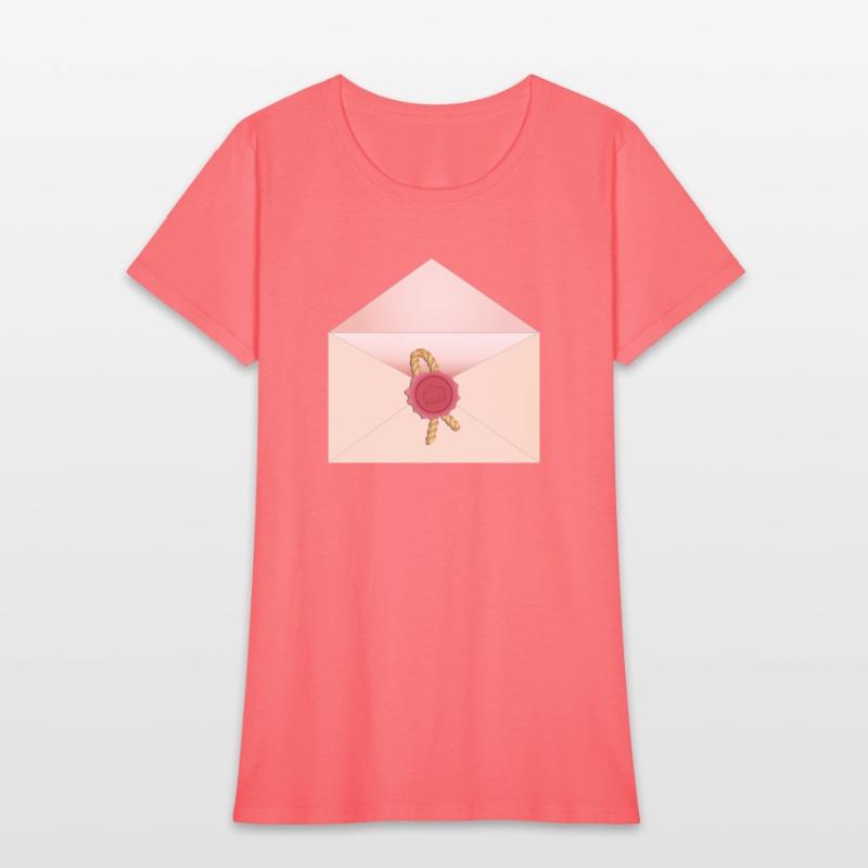 beautiful envelope with an elegant seal