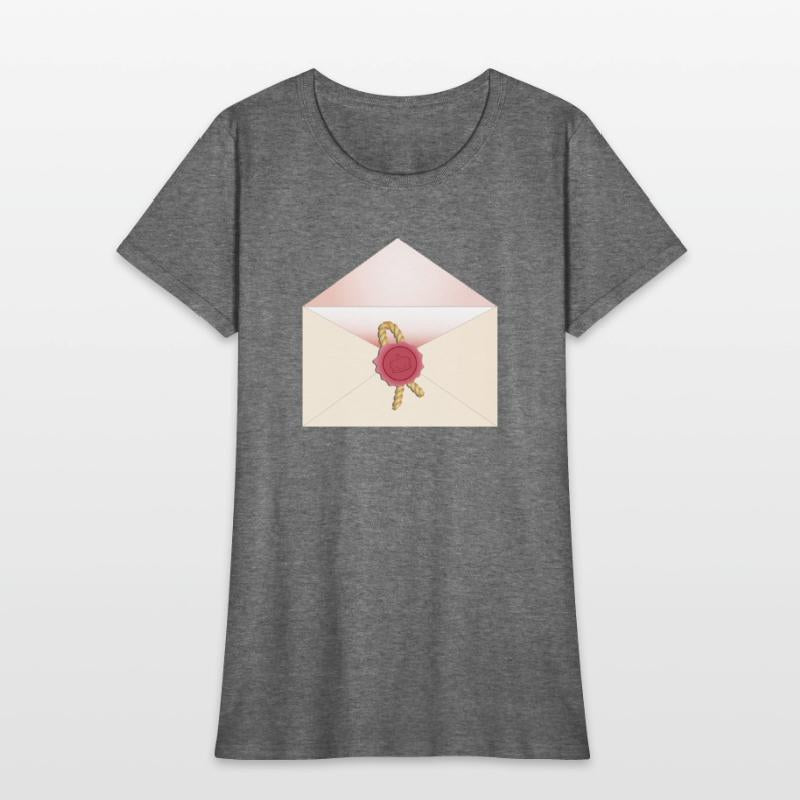 beautiful envelope with an elegant seal