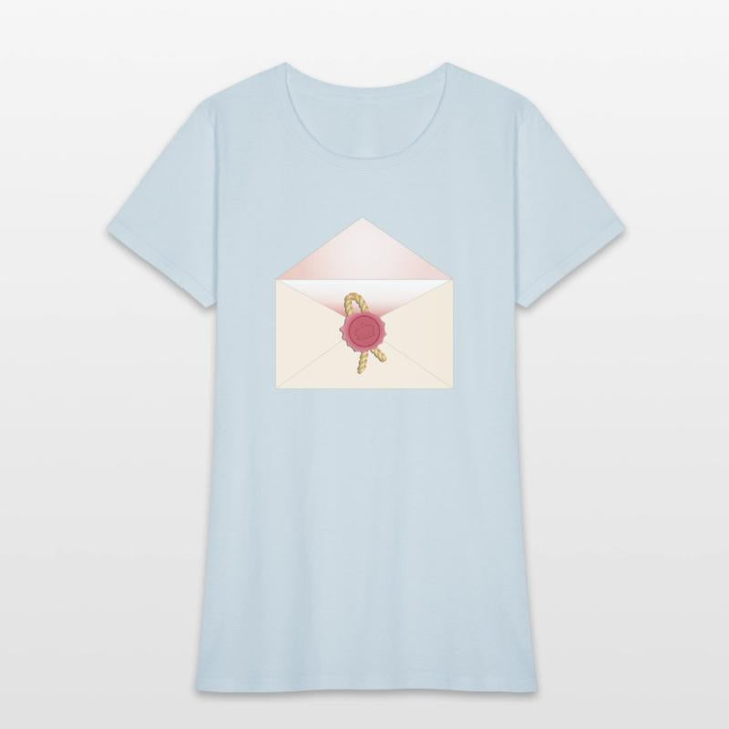 beautiful envelope with an elegant seal