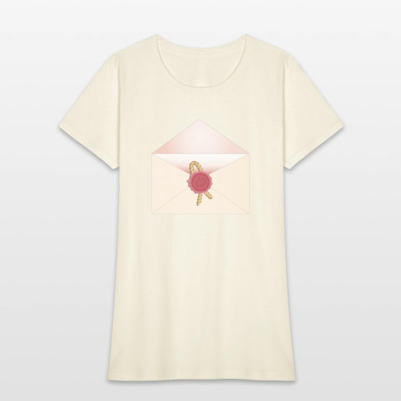 beautiful envelope with an elegant seal