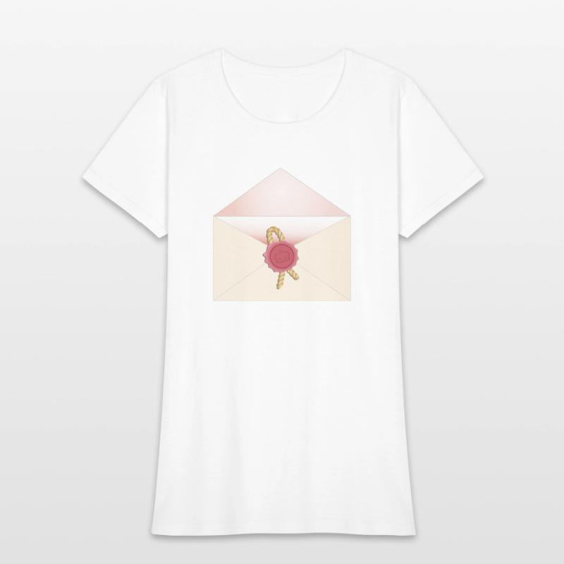 beautiful envelope with an elegant seal