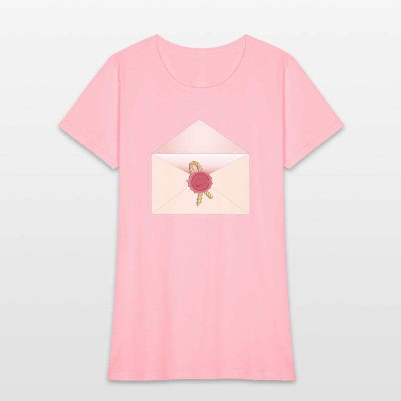 beautiful envelope with an elegant seal