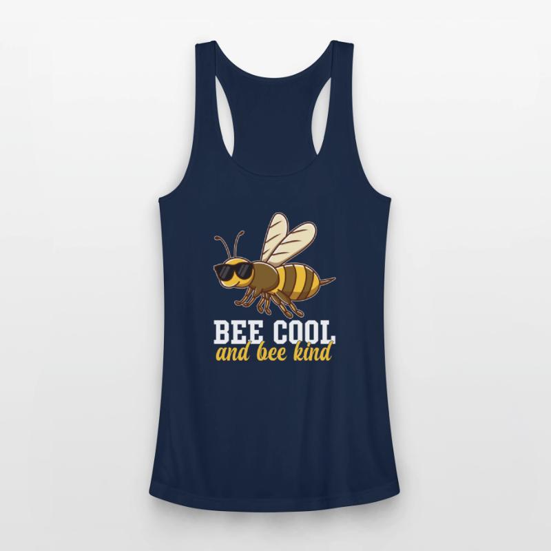 Bee with sunglasses saying Bee Cool