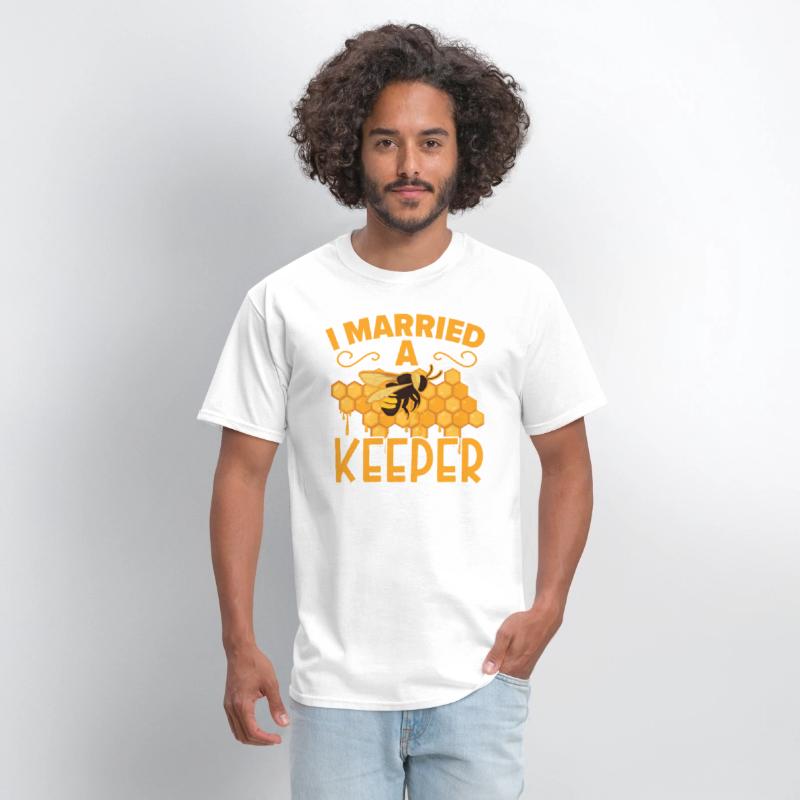 Beekeeper Beekeeping Honeybee I Married A Keeper